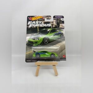 Hot Wheels Mitsubishi Eclipse Fast Stars 1/5 W/ Protector New Sealed